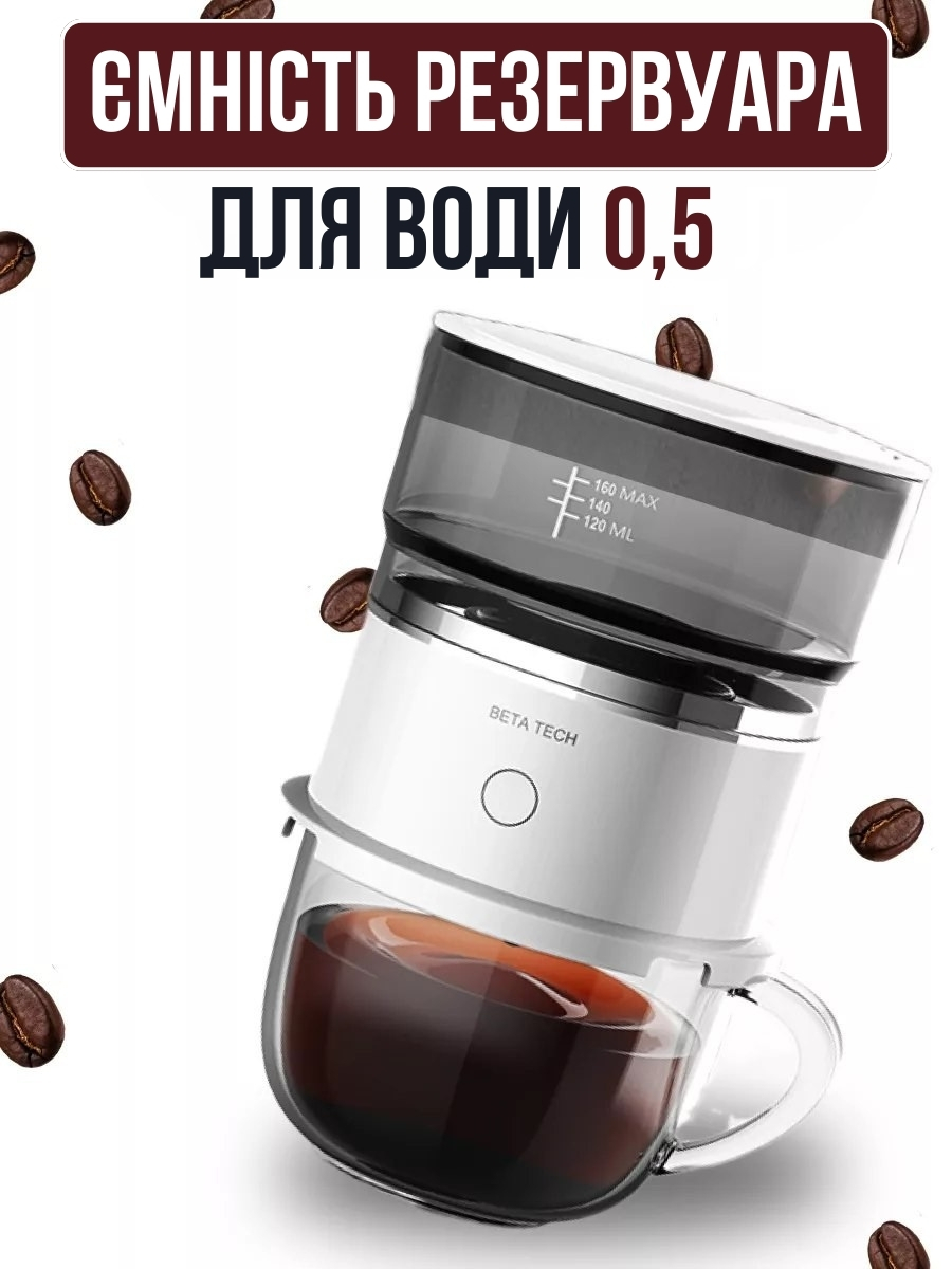 Міні крапельна кавоварка для подорожей